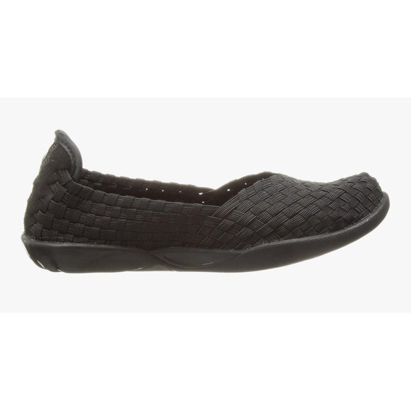 Bernie Mev Womens Catwalk Black Flat Ballet Shoes Ballerina Casual Size 6 - Picture 3 of 4